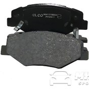 تصویر لنت ترمز جلو امکو مناسب سمند EF7 و دنا 