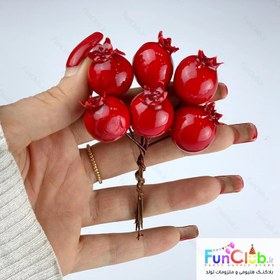 تصویر میوه انار براق 6 عددی 