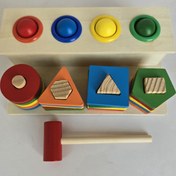 تصویر دالی توپه و پایه اشکال مونته سوری 