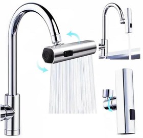 تصویر شیر آب سه‌کاره 3 IN 1 Waterfall Kitchen Faucet Multifunctional