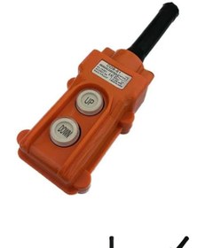 تصویر کلید جویستیک یا شستی فرمان جرثقیل دو جهت FTC مدل COB61 Joystick or thumb switch for two-way crane FTC COB61 model