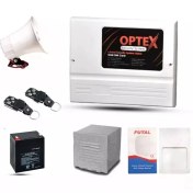 تصویر پکیج کامل دزدگیراماکن OPTEX SP450آماده نصب 