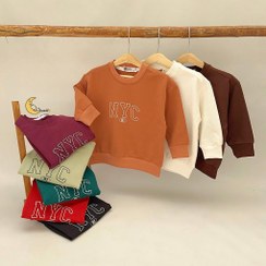 تصویر بلوز دورس ۲ نخ رنگی پاییزی 