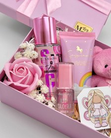 تصویر پکیج کادویی دخترانه کد ۱۸۶ 