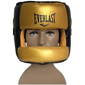 تصویر کلاه بوکس چرم آتل دار اورلست EVERLAST 