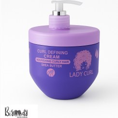 تصویر کرم مو لیدی کرل LADY CURL 