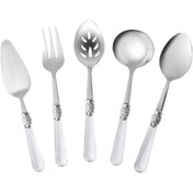 تصویر سرویس کفگیر ملاقه 5 پارچه کاراجا مدل Ella 