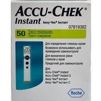 تصویر نوار تست قند خون اکیو چک اینستنت 50 عددی Accu Check Instant Blood Glucose Test Strip