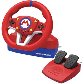 تصویر فرمان بازی نینتندو سوییچ مدل Mario kart racing ا HORI Mario Kart Racing Wheel Pro Mini HORI Mario Kart Racing Wheel Pro Mini