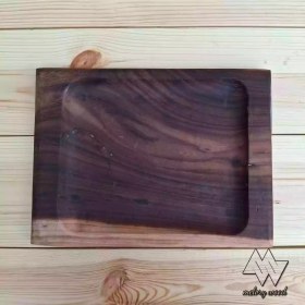 تصویر سینی چوبی دست ساز کد d122 