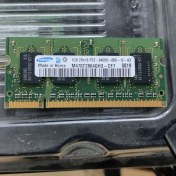 تصویر رم لپ تاپ سامسونگ تک کاناله مدل 6400s فرکانس 800 مگاهرتز DDR2 تایمینگ CL12 حافظه 1 گیگابایت 