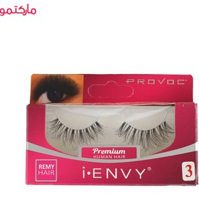 تصویر مژه مصنوعی پرووک سری I.Envy مدل Natural شماره 103 مدل مژه مصنوعی 23 اس استار 