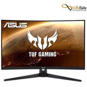 تصویر مانیتور منحنی مخصوص بازی ایسوس مدل TUF Gaming VG32VQ1BR سایز 31.5 اینچ Asus TUF Gaming VG32VQ1BR 31.5Inch Curved Monitor