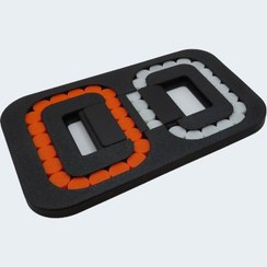 تصویر بوردگیم پازل رنگی مدل اسلایدر 