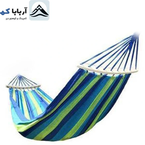خرید و قیمت تخت آویز ننو تک نفره چوبدار مدل 2808 | ترب
