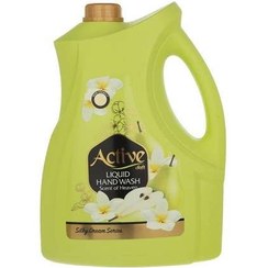 تصویر مایع دستشویی اکتیو مدل Scent Of Heaven وزن 3750 گرم Active Liquid Hand Wash Model Scent Of Heaven - 3750gr