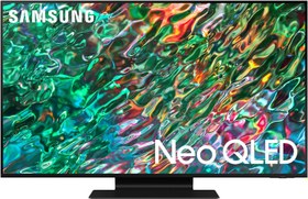 تصویر Samsung 43 Inch TV Neo QLED 4K Quantum HDR 24X Mini LED - QA43QN90BAUXZN (2022 Model) 