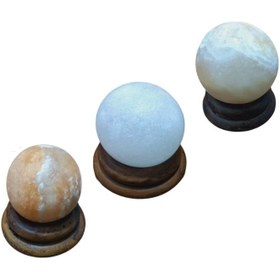 تصویر سنگ نمک دکوری مدل گوی 