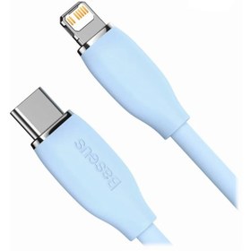 تصویر کابل تبدیل USB-C به لایتنینگ باسئوس مدل CAGD0201 20W طول 2متر Type-C CABLE Baseus CAGD0201 20W 20W 2m