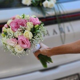 تصویر دسته گل عرووس کد 53 