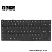 تصویر کیبورد لپ تاپ توشیبا Toshiba Portege M800 مشکی- بافریم 