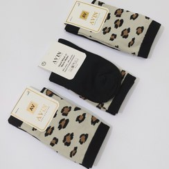 تصویر جوراب اسپورت زنانه ساق بلند 