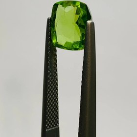 تصویر نگین زبرجد اصل پاکستان سایز 9*9 تراش امرالد 