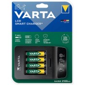 تصویر شارژر باتری وارتا مدل LCD SMART CHARGER 