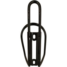 تصویر پایه جا بست قمقمه آلومینیوم دوچرخه رنگ مشکی Bicycle Bottle Cage Alloy Black 