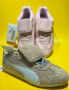 تصویر کفش اسپرت بچگانه PUMA مدل Speed Cat کد 173 رنگ کرم سایز ۳۹ 