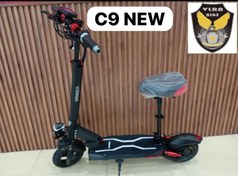 تصویر اسکوتر برقی ولرا مدل C9 ظرفیت ۲۰۰۰ وات با مانیتور بزرگ و فرمان تقویت شده 