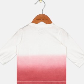 تصویر بلوز گرافیکی آستین بلند دخترانه برای کودکان، ترکیب سفید برند s.oliver Toddlers Girl Long Sleeve Graphic Top, White Combo