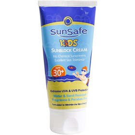 تصویر کرم ضد آفتاب کودکان SPF30 سان سیف 50 گرم 