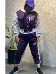 تصویر ست هودی و شلوار ۱۰۰ درصد پنبه 