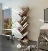 تصویر جا کتابی مدل درخت - مدل LB002 