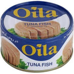 تصویر کنسرو تن ماهی اویلا وزن ۱۸۰ گرم در روغن گیاهی 