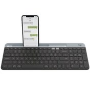 تصویر کیبورد لاجیتک K580 SLIM Wireless/Bluetooth ا Logitech K580 Slim Multi-Device Wireless Keyboard Logitech K580 Slim Multi-Device Wireless Keyboard