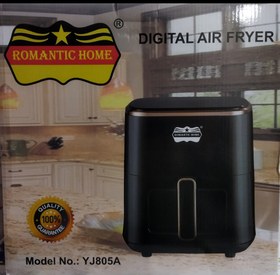 تصویر سرخ کن رمانتیک هوم مدلYJ805Aبدون روغن تمام لمسی 5.3لیتر Romantic Home