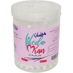 تصویر گوش پاک کن هدکان بسته 200 عددی Cotton Swab