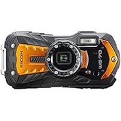 تصویر دوربین دیجیتال ضد آب ریکو WG-70 نارنجی 16 مگاپیکسلی Ricoh WG-70 Orange Waterproof Digital Camera 16MP