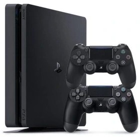 تصویر کنسول بازی سونی (استوک) PS4 Slim | حافظه 1 ترابایت به همراه یک دسته اضافه کپی خور 