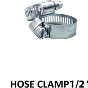 تصویر بست شیلنگ فلزی تایوان "1/2 