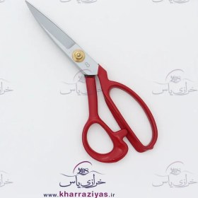 تصویر قیچی پین (AZO) سایز 8 قرمز 