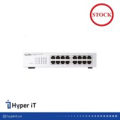 تصویر سوییچ 16 پورت زایکسل مدل ES116P (استوک) 
