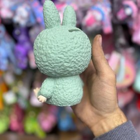 تصویر قلک عروسکی طرح لبوبو 