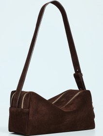 تصویر کیف دو زیپ دوشی 