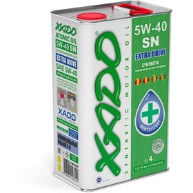 تصویر روغن موتور اکسادو (زادو) مدل ATOMIC OIL 5W-40 SN 4L 