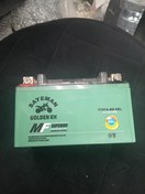 تصویر باتری موتورسیکلت۱۲ ولت ۷آمپر پهن ژله ای Golden kh طرح کلیک 