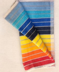 تصویر حوله دست و صورت گلزار تبریز سایز 35×65 سانتی متر 