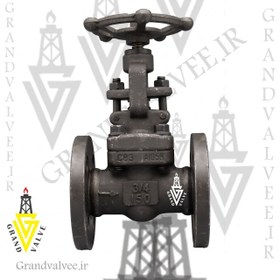 تصویر شیرفلکه سوزنی 1/2 کلاس 150 فولادی فورج GLOBE VALVE 1/2" #150 A105